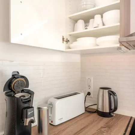 شقة Barocke Stadtvilla Ophelia Nahe Europapark 45qm 1,5 Zi إيتينهايم