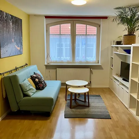 Апартаменты Barocke Stadtvilla Ophelia Nahe Europapark 45qm 1,5 Zi Эттенхайм
