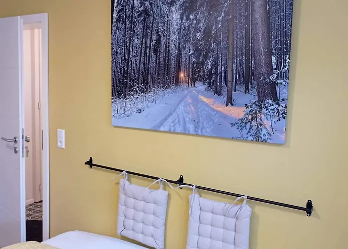 شقة Barocke Stadtvilla Ophelia Nahe Europapark 45qm 1,5 Zi إيتينهايم